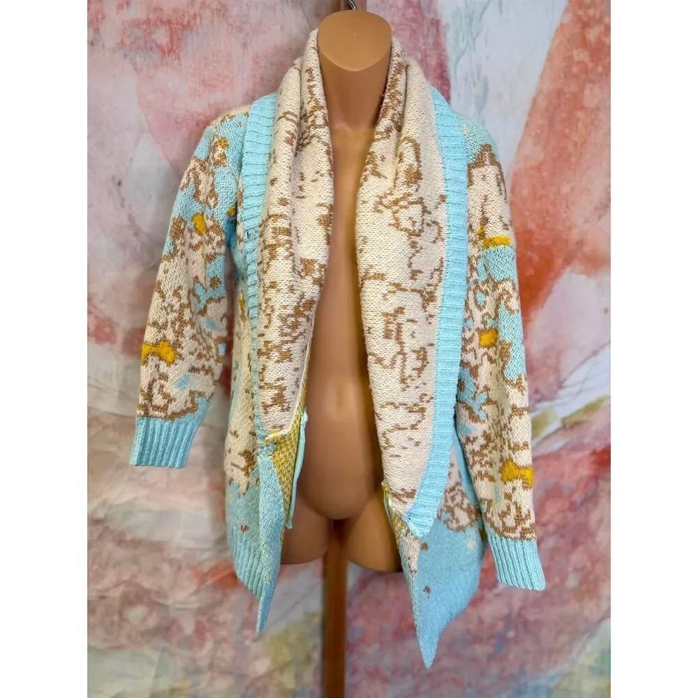 Anthropologie Pilcro Oversized Open-Front Longline Cardigan Sweater $198 - Picture 4 of 6